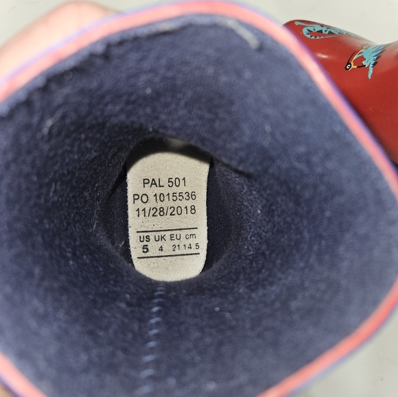 HATLEY KIDS RAIN BOOTS DINOSAUR PRINT - Picture 5 of 5